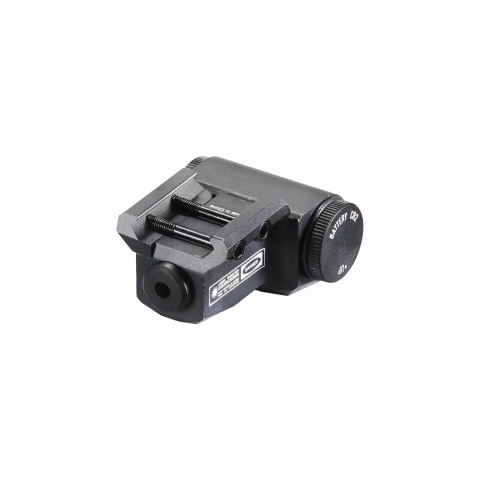 Lancer Tactical Picatinny Single Button Green Laser - (Black)