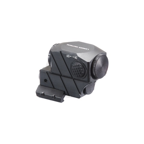 Lancer Tactical Picatinny Double Button Green Laser - (Black)