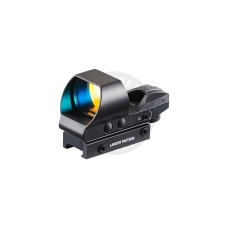 Lancer Tactical Picatinny 4 Reticle Red Dot Reflex Sight - (Black)