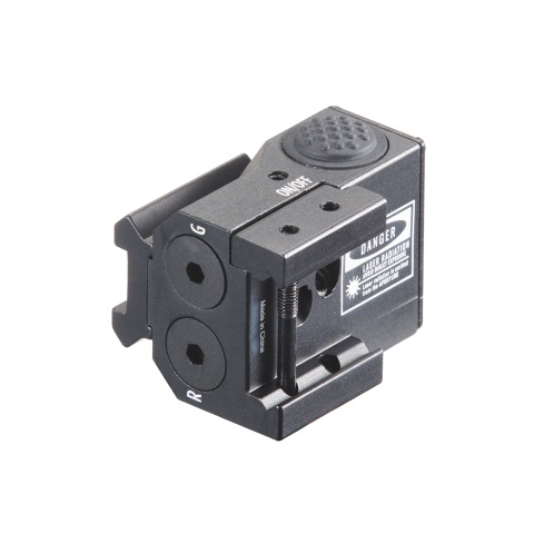 Lancer Tactical N/PEQ-15A DBAL-A2 GR Dual Laser Module with Picatinny Mount - (Black)