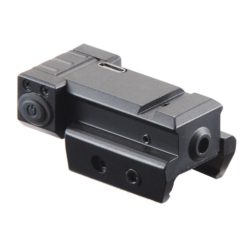 Lancer Tactical Compact Red Laser Sight - (Black)