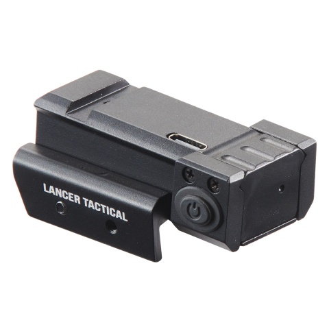 Lancer Tactical Compact Red Laser Sight - (Black)