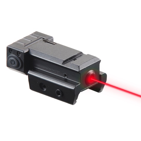 Lancer Tactical Compact Red Laser Sight - (Black)