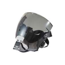 Lancer Tactical Cyberpunk Commander Full Face Mask (Black)