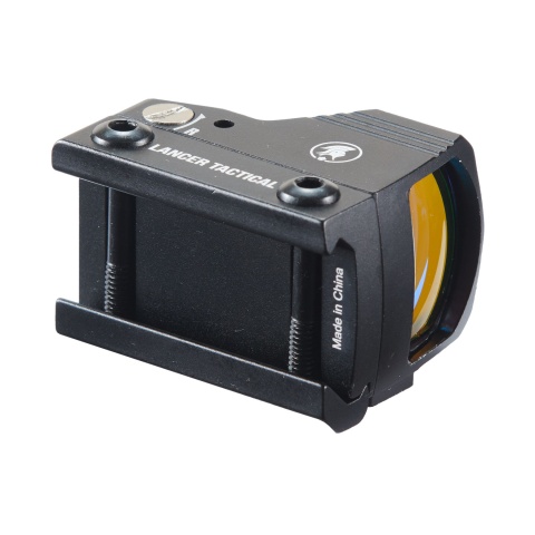 Lancer Tactical Mini Red Dot Sight w/ Red Reticle and Picatinny Mount