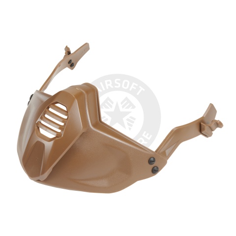 FMA Fast SF Tactical Helmet w/ Half Mask Attachment