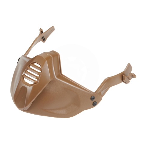 FMA Fast SF Tactical Helmet w/ Half Mask Attachment