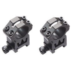 Lancer Tactical 4x32AOE Airsoft Scope with Mount - (Black)