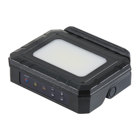 FMA Multi-functional Emergency Flashlight/Radio - (Black)