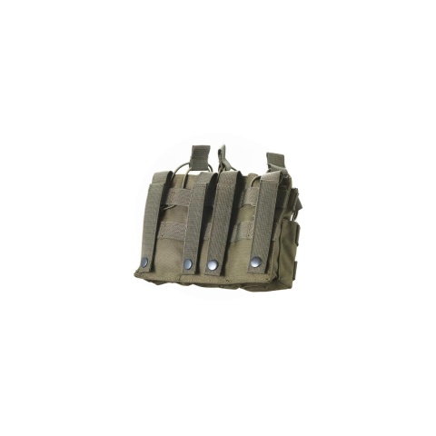 AR/AK 6 Pouch Magazine Holder Open-Top Triple Tactical Stacker Mag Pouch