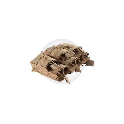 AR/AK 6 Pouch Magazine Holder Open-Top Triple Tactical Stacker Mag Pouch
