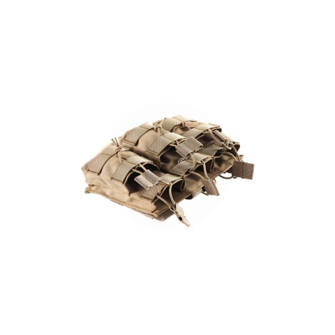 AR/AK 6 Pouch Magazine Holder Open-Top Triple Tactical Stacker Mag Pouch