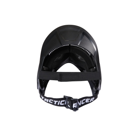 Lancer Tactical Full Face Airsoft Mask with Visor (Color: Black)