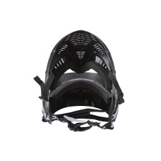 Lancer Tactical Full Face Airsoft Mask with Visor (Color: Black)