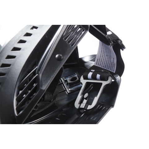 Lancer Tactical Full Face Airsoft Mask with Visor (Color: Black)