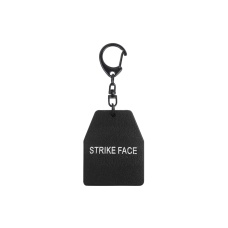 Lancer Tactical Strike Face Armor Plate Key Chain (Black)