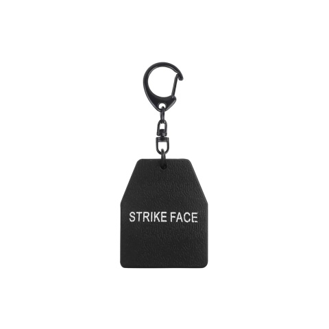 Lancer Tactical Strike Face Armor Plate Key Chain (Black)