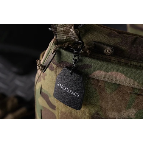 Lancer Tactical Strike Face Armor Plate Key Chain (Black)