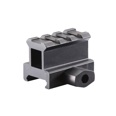 Lancer Tactical Riser Mount for 20mm Picatinny Rails (Color: Black)