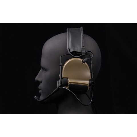 Airsoft C5 Tactical Communication Headset w/ Noise Reduction