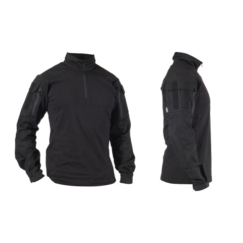 Lancer Tactical Gen4 Combat BDU Airsoft Shirt - (Black)