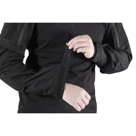 Lancer Tactical Gen4 Combat BDU Airsoft Shirt - (Black)