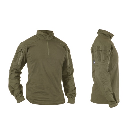 Lancer Tactical Gen4 Combat BDU Airsoft Shirt - (Ranger Green)
