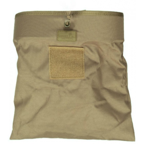 Lancer Tactical Foldable Mountable Dump Pouch (1000D Nylon) - TAN