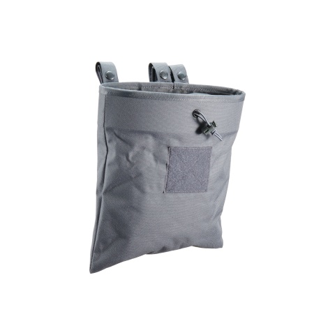 Lancer Tactical Airsoft Large Foldable Magazine Dump Pouch - (Grey)