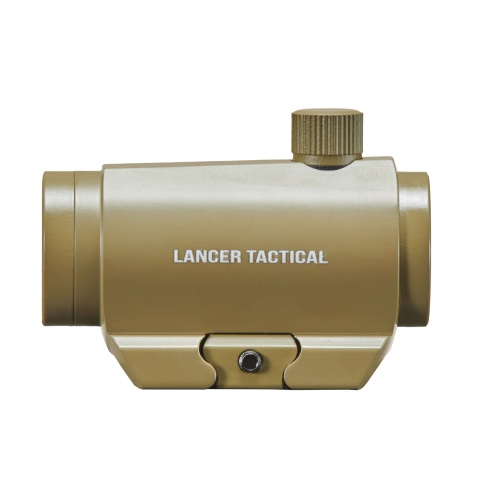 Lancer Tactical Mini 20mm Red/ Green Dot Sight - TAN