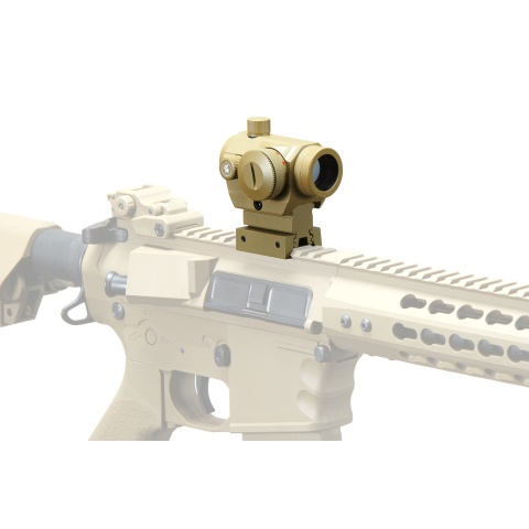 Lancer Tactical Mini 20mm Red/ Green Dot Sight - TAN