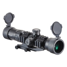 Lancer Tactical Airsoft 1.5-5x40 Tri-Illuminated Mil-Dot Rifle Scope