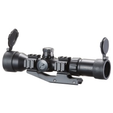 Lancer Tactical Airsoft 1.5-5x40 Tri-Illuminated Mil-Dot Rifle Scope