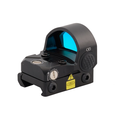 Lancer Tactical 1x22mm 2 MOA Reflex Red Dot Sight for Airsoft