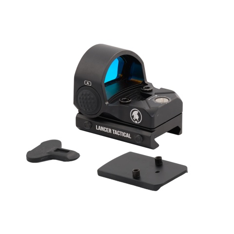 Lancer Tactical 1x22mm 2 MOA Reflex Red Dot Sight for Airsoft