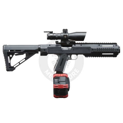 Lancer Tactical Carbine Conversion Kit for 1911/MUE Series GBB- BLACK