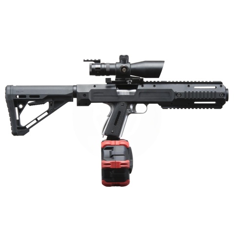 Lancer Tactical Carbine Conversion Kit for 1911/MUE Series GBB- BLACK