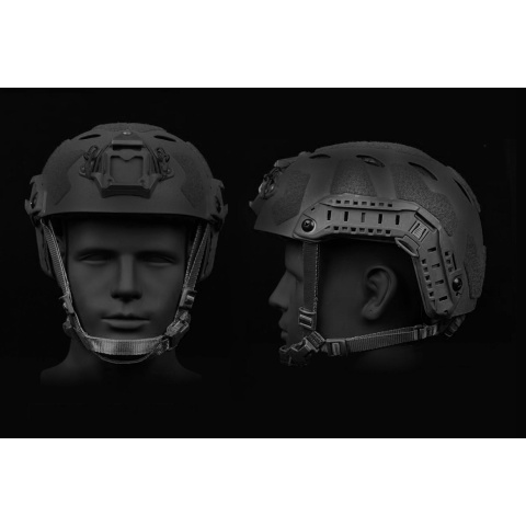 Tactical High Cut Airsoft Helmet Sandblasted Version