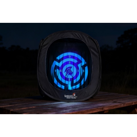 Lancer Tactical Portable Glow-in-the-Dark Airsoft Target Tent