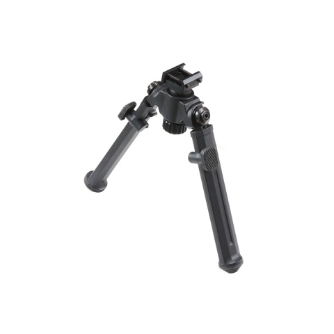 Lancer Tactical Full Metal Tactical Bipod for Picatinny Accessory Rails (Color: Black)