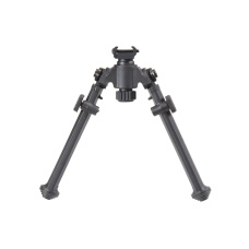 Lancer Tactical Full Metal Tactical Bipod for Picatinny Accessory Rails (Color: Black)