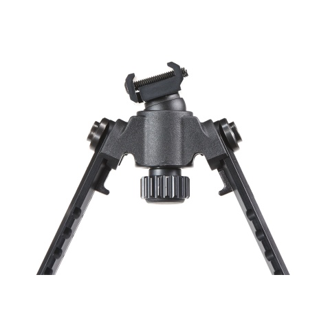 Lancer Tactical Full Metal Tactical Bipod for Picatinny Accessory Rails (Color: Black)