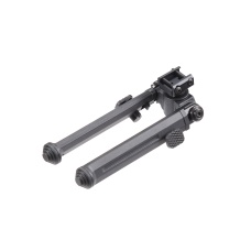 Lancer Tactical Full Metal Tactical Bipod for Picatinny Accessory Rails (Color: Black)