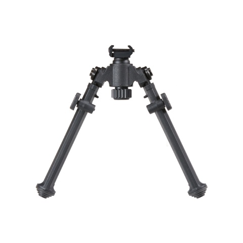 Lancer Tactical Full Metal Tactical Bipod for Picatinny Accessory Rails (Color: Black)