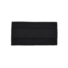 Tactical Pleated Face Mask Cover - (Black)