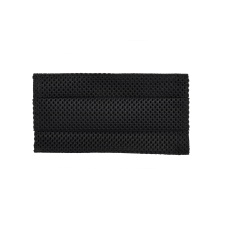 Tactical Pleated Face Mask Cover - (Black)