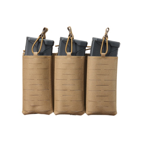 Lancer Tactical Laser Cut Triple AR/AK Magazine Pouch