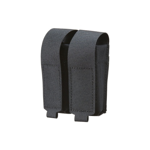 Lancer Tactical Laser Cut Double Pistol Mag Pouch with Flap Cover