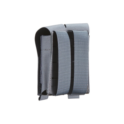 Lancer Tactical Laser Cut Double Pistol Mag Pouch with Flap Cover