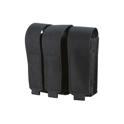 Lancer Tactical Laser Cut Triple Pistol Magazine Pouch with Flap Cover